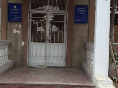7 saylı Notariat Kontoru niyə bağlanıb? 7 saylı Notariat Kontoru niyə bağlanıb?