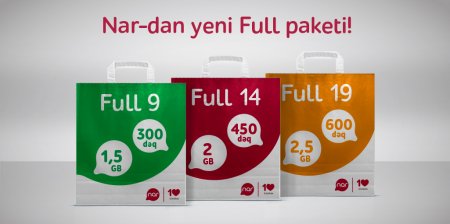 “Nar”-ın “Full” paketlərindən birinə qoşul...