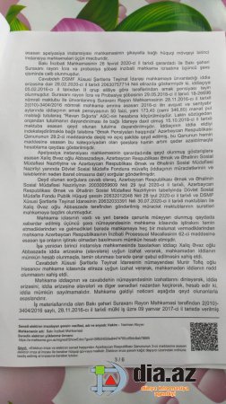 Bakı İnzibati Məhkəməsindən ağlasığmaz qərar Bakı İnzibati Məhkəməsindən ağlasığmaz qərar