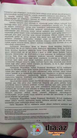 Bakı İnzibati Məhkəməsindən ağlasığmaz qərar Bakı İnzibati Məhkəməsindən ağlasığmaz qərar