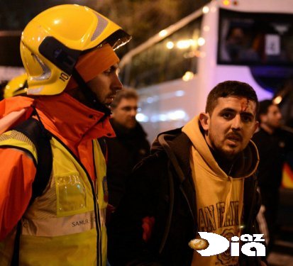 İSPANİYADA QANLI «QALATASARAY» GECƏSİ - FOTOLAR İSPANİYADA QANLI «QALATASARAY» GECƏSİ - FOTOLAR