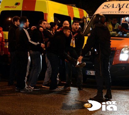 İSPANİYADA QANLI «QALATASARAY» GECƏSİ - FOTOLAR İSPANİYADA QANLI «QALATASARAY» GECƏSİ - FOTOLAR