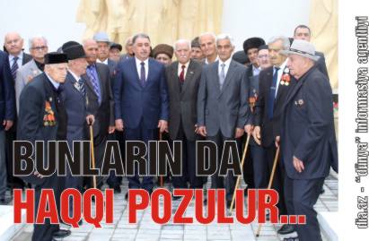 VETERANLARA TƏYİN OLUNAN PUL YARDIMI ÜNVANA ÇATMAYIB VETERANLARA TƏYİN OLUNAN PUL YARDIMI ÜNVANA ÇATMAYIB