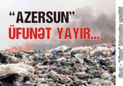 “AZERSUN” HOLDİNQ İMİŞLİNİ BELƏ ÇİRKLƏNDİRİR “AZERSUN” HOLDİNQ İMİŞLİNİ BELƏ ÇİRKLƏNDİRİR