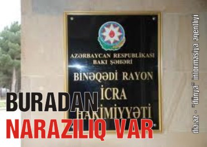 BAŞÇININ MÜAVİNİ BİNƏQƏDİ SAKİNLƏRİNİ İNCİDİR BAŞÇININ MÜAVİNİ BİNƏQƏDİ SAKİNLƏRİNİ İNCİDİR