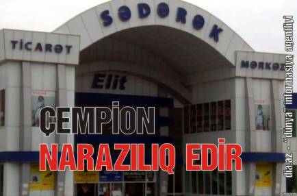 “SƏDƏRƏK”DƏ “DƏRƏ XƏLVƏT TÜLKÜ BƏY” PRİNSİPİ... “SƏDƏRƏK”DƏ “DƏRƏ XƏLVƏT TÜLKÜ BƏY” PRİNSİPİ...