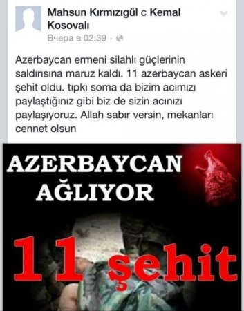 Türk müğənnilərdən Azərbaycana dəstək - "Vətənim Azərbaycanım, başın sağ olsun" Türk müğənnilərdən Azərbaycana dəstək - "Vətənim Azərbaycanım, başın sağ olsun"
