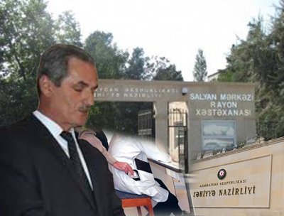 Salyan səhiyyəsinə insan canını əmanət etmək risqli hesab olunur Salyan səhiyyəsinə insan canını əmanət etmək risqli hesab olunur