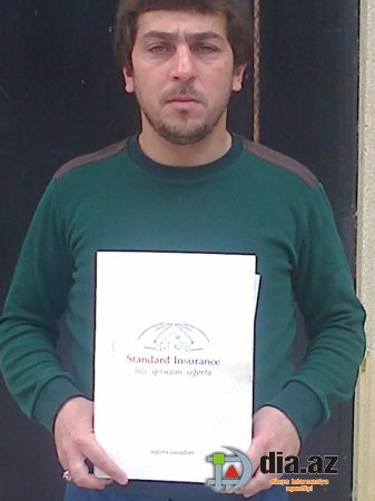 “"Standard İnsurance" vətəndaşa sığorta pulu ödəməməsi ülşün əcaib bəhanə uydurub “"Standard İnsurance" vətəndaşa sığorta pulu ödəməməsi ülşün əcaib bəhanə uydurub