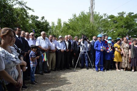 Füzulidə əhalinin içməli suya olan tələbatı yaxşılaşdırılır