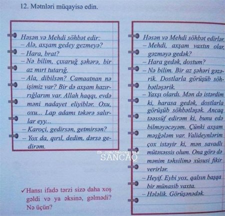8-ci sinif dərsliyindəki "jarqon biabırçılığı" kimə söykənirmiş... 8-ci sinif dərsliyindəki "jarqon biabırçılığı" kimə söykənirmiş...