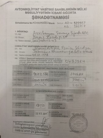 "Atəşgah Sığorta" müştərilərini aldadır "Atəşgah Sığorta" müştərilərini aldadır