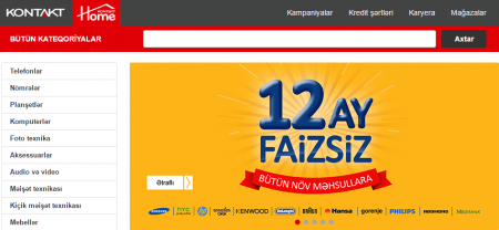 “Kontakt Home” mağazalar şəbəkəsində reklam fırıldağı “Kontakt Home” mağazalar şəbəkəsində reklam fırıldağı