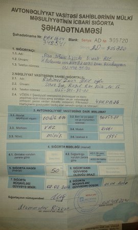 "...sığorta pulunu düzgün vermək istəmir" "...sığorta pulunu düzgün vermək istəmir"