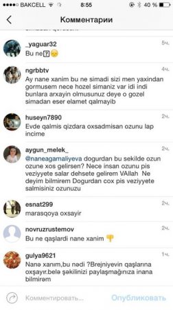 Nanənin qaşlarını Brejnevin qaşlarına bənzətdilər Nanənin qaşlarını Brejnevin qaşlarına bənzətdilər