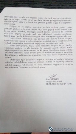 Lerik İcra Hakimiyyətindən Qarabağ əlilinə qarşı haqsızlıq Lerik İcra Hakimiyyətindən Qarabağ əlilinə qarşı haqsızlıq