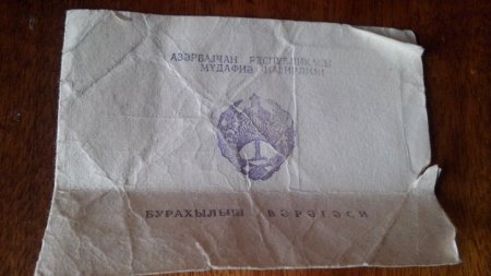 Keçmiş Qarabağ döyüşçüsü haqqını arayır Keçmiş Qarabağ döyüşçüsü haqqını arayır