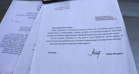Qanunsuz qərara getməzdən 1 həftə imza atıbmış... Qanunsuz qərara getməzdən 1 həftə imza atıbmış...