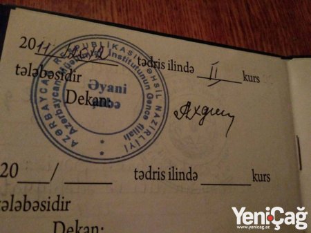 Saxta tələbə bileti və mənimsənilən pullar Saxta tələbə bileti və mənimsənilən pullar