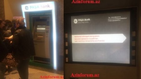 “Paşa bank”-ın “Gənclik Mall”da olan bankomatı niyə “sağalmır”?