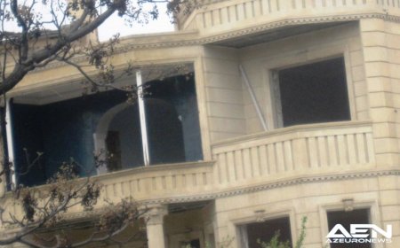 “Bakıxanov rezidens” 2 milyonluq villanı necə sökdü? “Bakıxanov rezidens” 2 milyonluq villanı necə sökdü?