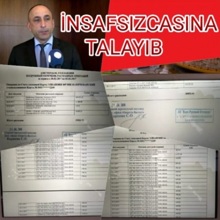 Avropa Azərbaycanlıları Konqresində böyük maliyyə fırıldağı Avropa Azərbaycanlıları Konqresində böyük maliyyə fırıldağı