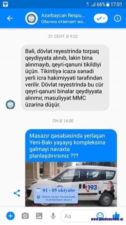 "Yeni Bakı" sakinləri əcaib durumla üz-üzə qalıblar... "Yeni Bakı" sakinləri əcaib durumla üz-üzə qalıblar...