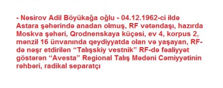 Separatçılar Fəxrəddin Abbasovun “leşini sökürlər”... Separatçılar Fəxrəddin Abbasovun “leşini sökürlər”...