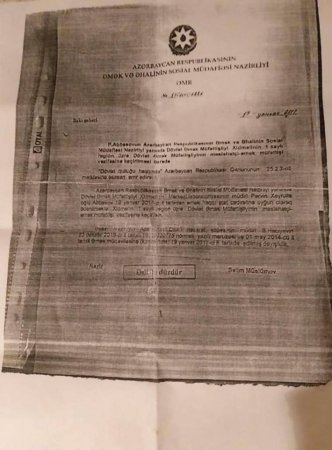 Səlim Müslümovun verdiyi SAXTA ƏMR Səlim Müslümovun verdiyi SAXTA ƏMR