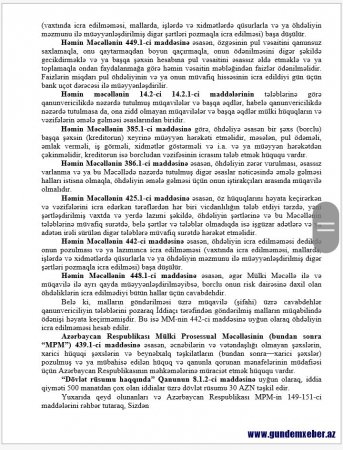 “Grand Motors” MMC və “Azfert” MMC Gürcüstan şirkətinə 140,044 ABŞ dolları olan borcunu niyə ödəmir?