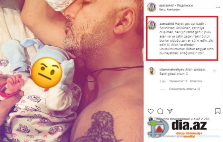 "Bütün bu əziyyətlər həyatımızdakı sınağımızdır"