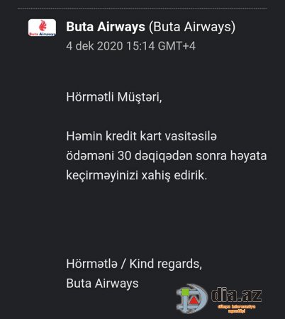 "Buta Airways" müştəriyə necə problem yaradır... "Buta Airways" müştəriyə necə problem yaradır...