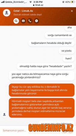 "Təəssüf ki arrtıq mesajlarımı oxumurlar2 "Təəssüf ki arrtıq mesajlarımı oxumurlar2