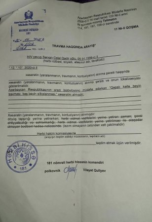 "Mənə dedilər ki, sən hər hansısa bədən üzvünü itirsəydin, köməklik edərdik..." "Mənə dedilər ki, sən hər hansısa bədən üzvünü itirsəydin, köməklik edərdik..."