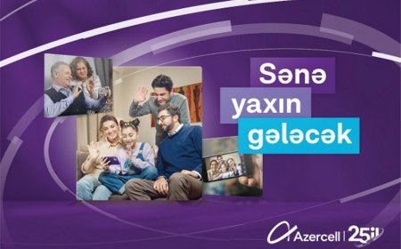 "Azercell" Azərbaycan bazarında fəaliyyətinin 25 illiyini qeyd edir "Azercell" Azərbaycan bazarında fəaliyyətinin 25 illiyini qeyd edir
