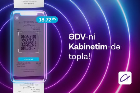 ƏDV-ni “Kabinetim”də topla! ƏDV-ni “Kabinetim”də topla!