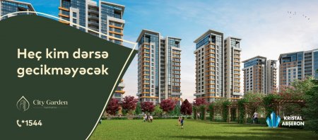 “City Garden Narimanov”un inşası sürətlə davam edir! “City Garden Narimanov”un inşası sürətlə davam edir!