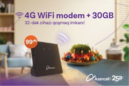 Azercell-dən Novruza özəl kampaniya! Azercell-dən Novruza özəl kampaniya!