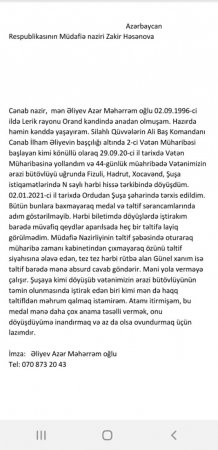 “MN-də özünü təltif siyahısına əlavə edən Günel xanım mənə absurd cavab göndərir” “MN-də özünü təltif siyahısına əlavə edən Günel xanım mənə absurd cavab göndərir”