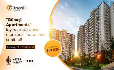 Gündəlik 13 manata mənzil sahibi ola bilərsiniz 