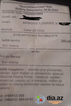 "Azəristiliktəchizat" yığılmış zərəri VƏTƏNDAŞA ÖDƏTDİRİR? "Azəristiliktəchizat" yığılmış zərəri VƏTƏNDAŞA ÖDƏTDİRİR?