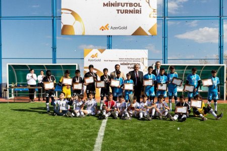 “AzerGold” tərəfindən yenidən qurulmuş idman meydançaları istifadəyə verilib “AzerGold” tərəfindən yenidən qurulmuş idman meydançaları istifadəyə verilib