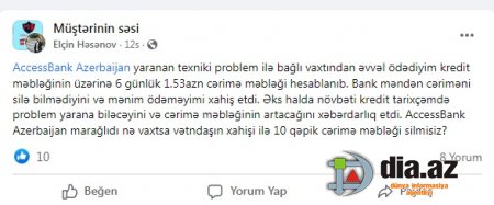 "Nə vaxtsa vətəndaşın xahişi ilə 10 qəpik cərimə məbləği silmisiniz?" "Nə vaxtsa vətəndaşın xahişi ilə 10 qəpik cərimə məbləği silmisiniz?"