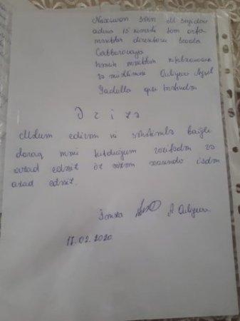 Naxçıvanda Mehriban Əliyevaya məktub yazmağın cəzası: 13 illik ailəni dağıtdılar Naxçıvanda Mehriban Əliyevaya məktub yazmağın cəzası: 13 illik ailəni dağıtdılar
