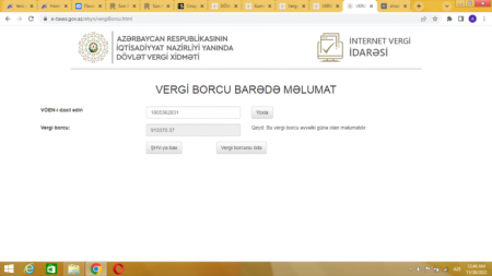 “XAN-2017” MMC dövlətə olan vergi borcunu niyə ödəmir? “XAN-2017” MMC dövlətə olan vergi borcunu niyə ödəmir?