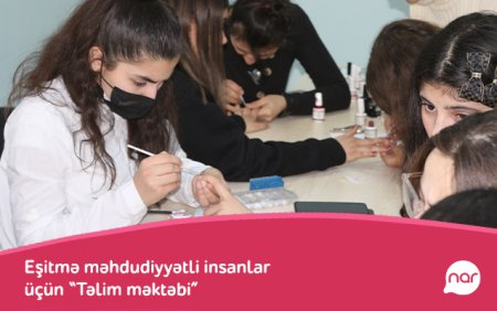 “Nar” 2023-cü ildə də sosial yönümlü peşə təlimlərinə davam edir “Nar” 2023-cü ildə də sosial yönümlü peşə təlimlərinə davam edir