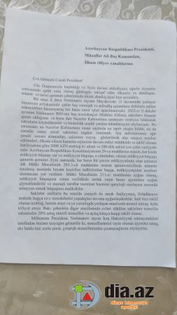 Mayakovski 15-in sakinləri Prezidentdən KÖMƏK İSTƏDİLƏR Mayakovski 15-in sakinləri Prezidentdən KÖMƏK İSTƏDİLƏR