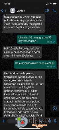 Dələduz `YATIRIM` qurbanı olan vətəndaşlar GİLEY EDİR Dələduz `YATIRIM` qurbanı olan vətəndaşlar GİLEY EDİR