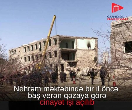 Nehrəmdəki qəzanı kimlər və niyə ÖRT-BASDIR EDİRDİ? Nehrəmdəki qəzanı kimlər və niyə ÖRT-BASDIR EDİRDİ?