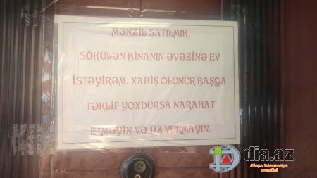 Bakıda sakinlər qeyri-adi ETİRAZA BAŞLADI Bakıda sakinlər qeyri-adi ETİRAZA BAŞLADI